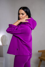 MIKINA EXTREM OVERSIZE “VIVIENE” - S VEĽKOU KAPUCŇOU